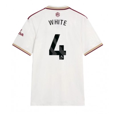 Moški Nogometni dresi Arsenal Ben White #4 Tretji 2025-26 Kratek Rokav Moški Nogometni dresi Arsenal Ben White #4 Tretji 2025-26 Kratek Rokav